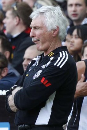 Hands off: Mick Malthouse.