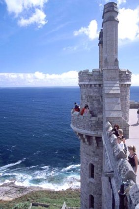 The castle on St Michaels Mount.