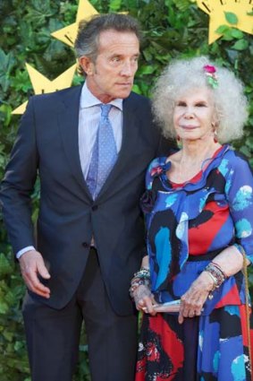 Richer or poorer ... Alfonso Diez and the Duchess of Alba.