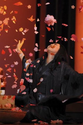 Hiromi Omura in <i>Madama Butterfly</i>.