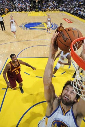 On the rebound: This time, Andrew Bogut is in no hurry to return.