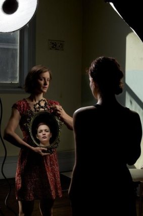 Karen Sibbing (left) plays a nurse, while Meredith Penman plays an actress who has become mute.