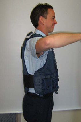 The made-to-measure ballistic vest has had a mixed response.