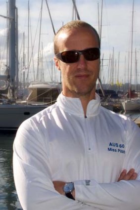 Combining interests: Champion sailor-cum-scientist Federico Lauro.