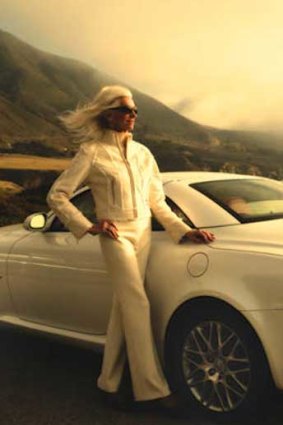 Valerie Ramsey, 72, in an ad for Lexus.