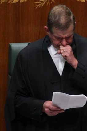 Peter Slipper ... sexual harassment case was thrown out.