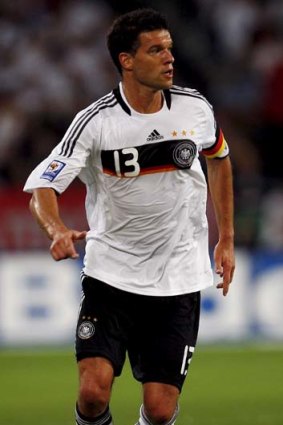 Michael Ballack ... thought to be a target for several A-League clubs.