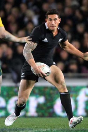 Luxury player ... Sonny Bill Williams continues to come off the bench as an All Blacks' power weapon in the closing stages of matches.