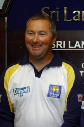 Paul Farbrace when Sri Lanka assistant coach, 2007.