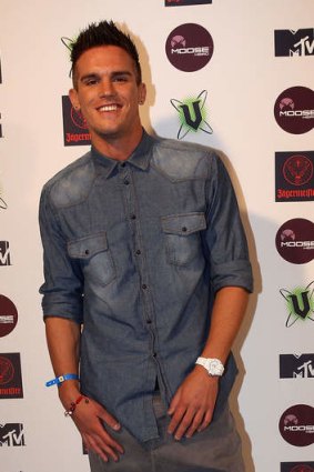 <i>Geordie Shore</i>'s Gary "Gaz" Beadle at the 2011 MTV Snow Jam in Melbourne.