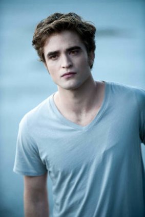 Robert Pattinson as Edward Cullen in <i>Twilight: Eclipse</i>.