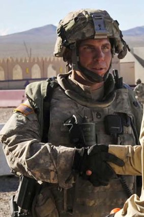 Revenge ... the Taliban says an attack on an Australian aid worker was retribution for the murder of 17 Afghan citizens by US soldier Robert Bales, pictured.