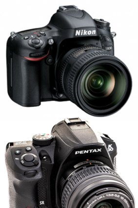Impressive for less: Nikon's D600 and the Pentax K-30.