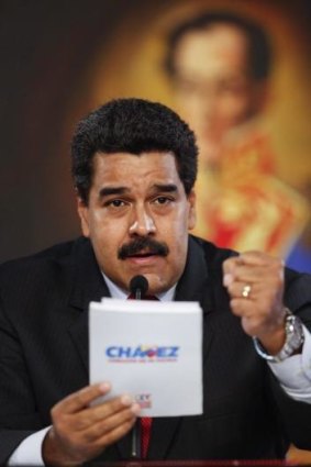 Venezuela's President Nicolas Maduro.