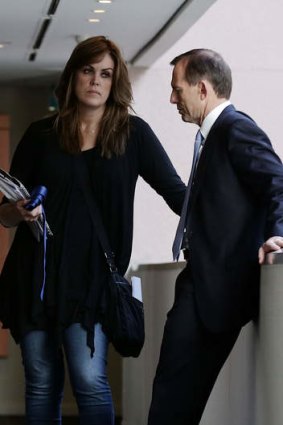 Staff have been told to direct any queries about new social media restrictions to Tony Abbott's chief of staff Peta Credlin.