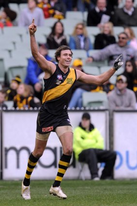 Former Tigers key forward Matthew Richardson was always a match-day drawcard.