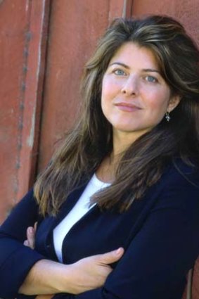 Spine-tingling: author Naomi Wolf and her book, Vagina: A New Biography.