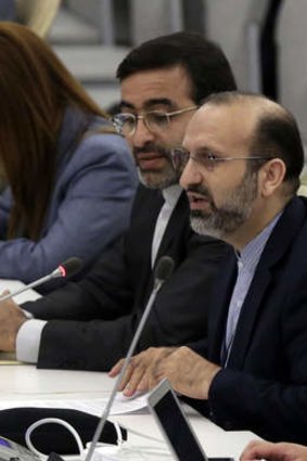 Khodadad Seifi,  of the Iranian UN delegation ...  Iran is "fully committed"  to its nuclear non-proliferation obligations.