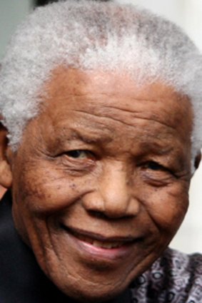 Nelson Mandela . . . a celebrated international statesman.