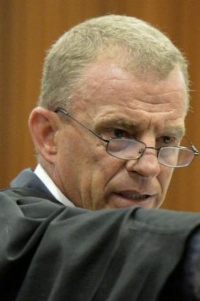 State prosecutor Gerrie Nel during the Pistorius trial.