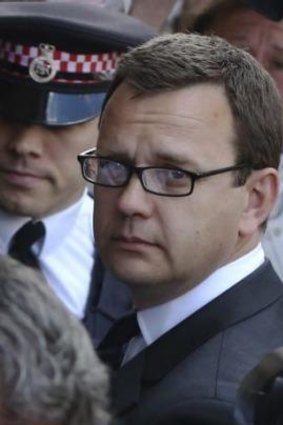 Jailed for 18 months: Former editor of <i>News of the World</i> Andy Coulson.