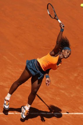 Firepower: Strength has been Serena Williams's ally.