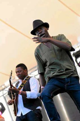 Zimbabwe's Mokoomba tackle typical southern African issues on one of WOMADelaide's seven stages.