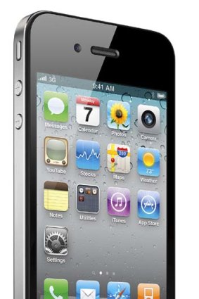 The Apple iPhone 4.
