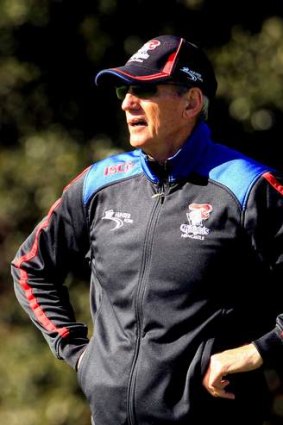 "I was asked recently at the NRL about changes I see in the game ...  the change I'm seeing now is the deliberate penalties that teams are giving away": Knights Coach Wayne Bennett.