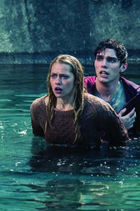 Romeo and Juliet and zombies: Teresa Palmer stars with Nicholas Hoult in <em>Warm Bodies</em>.