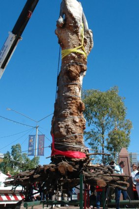 The Tree of Knowledge memorial.