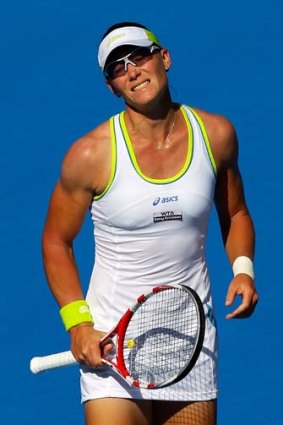 Samantha Stosur bowed out early in Sydney.