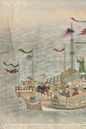 <i>Treasure Ships</i> a work from Japan that will be exhibited in the Art Gallery of South Australia program next year.