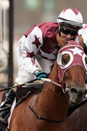 Michelle Payne rides Five All.