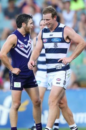 Steve Johnson was due to miss round one because of an incident involving Docker pest Hayden Ballantyne.