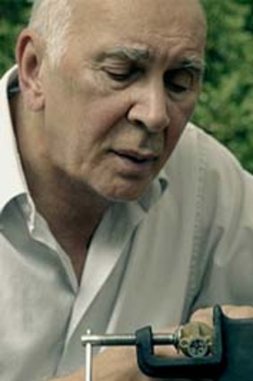 Actor Frank Langella in a scene from the movie, Robot & Frank.