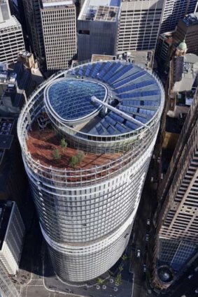 Another accolade ... 1 Bligh Street won the sustainable architecture award.
