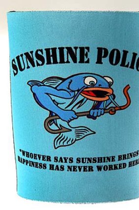 The stubby holder used by Sunshine Police.