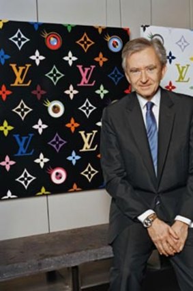 Louis Vuitton mogul Bernaud Arnault.