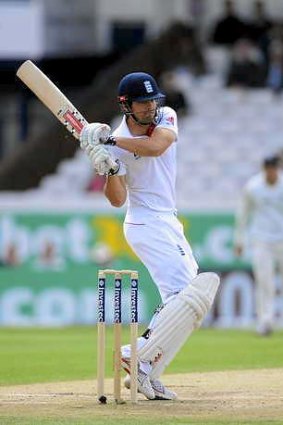 On fire: Alastair Cook.