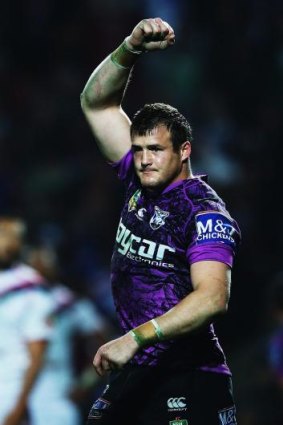 Back in the game: Canterbury centre Josh Morris.