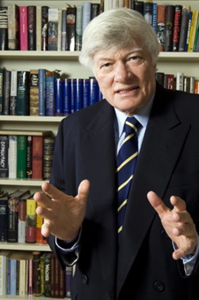 Geoffrey Robertson wants the law to rule the world.