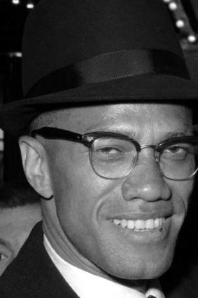 Malcolm X, pictured in 1964