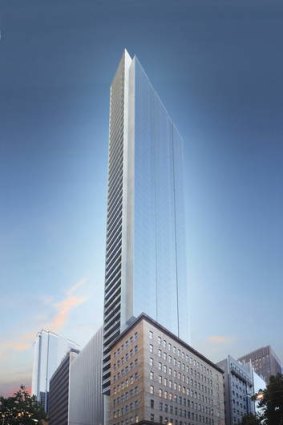 The 54-level tower proposed for 464 Collins Street.