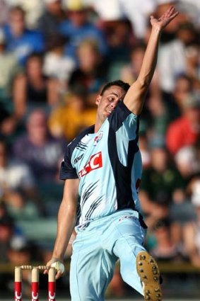 Action doubted ... former fast bowler Aaron Bird.
