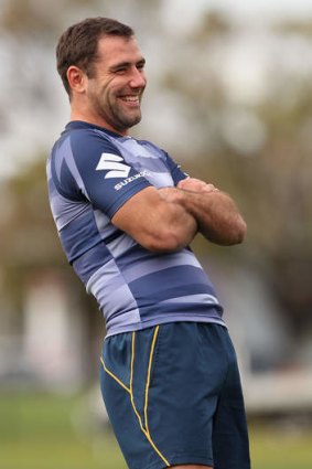 Hot property: Cameron Smith is tempted by a return to Queensland.