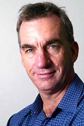 Fairfax cricket writer Peter Roebuck.