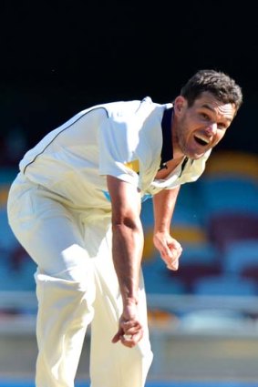 Vic pacesetter: Clint Mckay is one cog in a strong Bushrangers' attack to take on Tasmania.