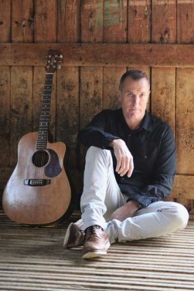 Not so reckless: James Reyne prefers making music with an acoustic guitar to iPad-based apps.