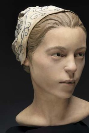 A forensic facial reconstruction of 14-year-old 'Jane of Jamestown'.
